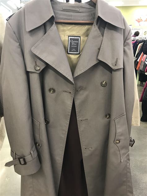 christian dior trench coats men's